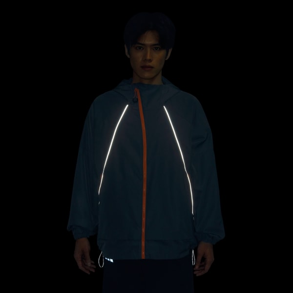 Green 엑스플로릭 윈드브레이커 트렌지션 재킷