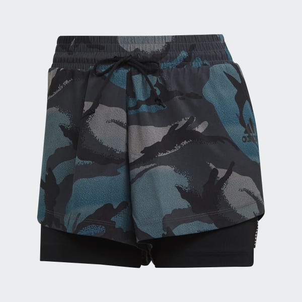 Gri adidas Z.N.E. Sportswear Şort 23611