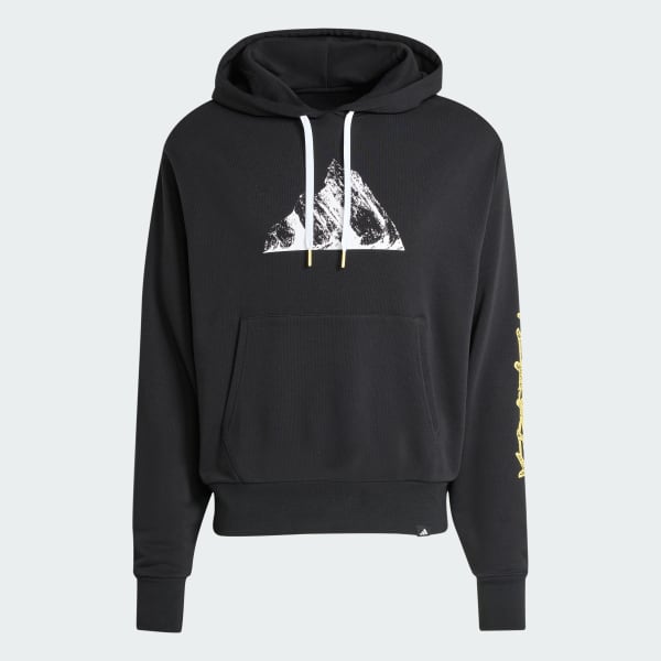 Negro Buzo con capucha estampado Terrex Snow Adventure