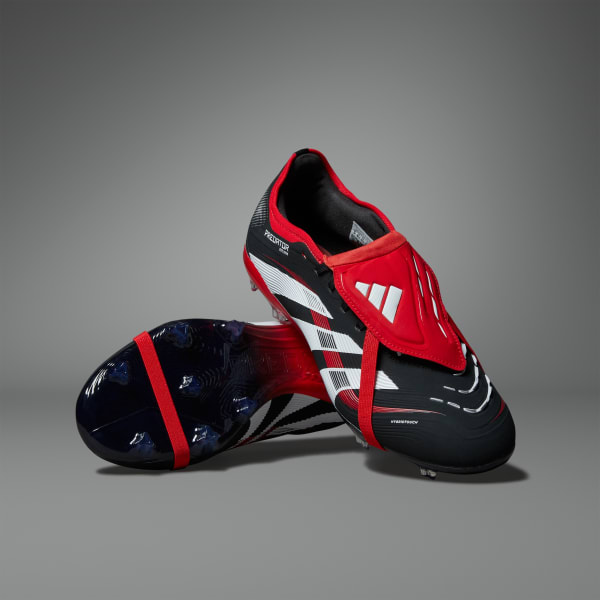 Schwarz Predator Pro BWR Fold-Over Tongue FG Fußballschuh