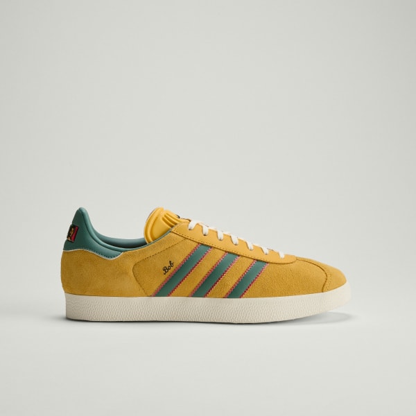 Gul adidas Gazelle Jamaica x Bob Marley Skor