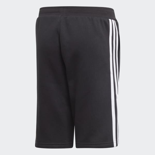 Negro Shorts Felpa
