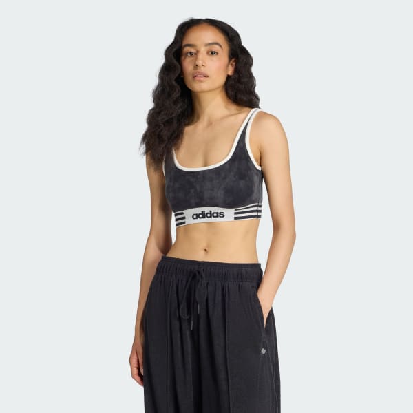 Hitam Atasan Bra Winterised