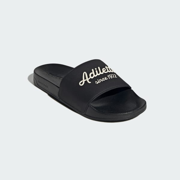 Black Adilette Shower Slides BTL66