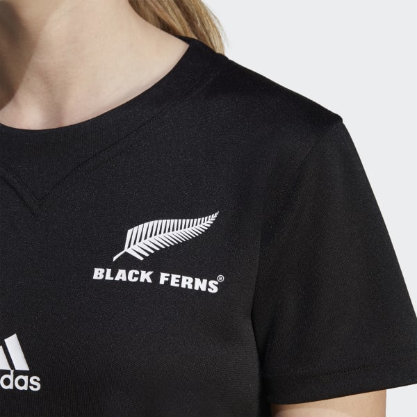 adidas Black Ferns Rugby World Cup Home Jersey Black adidas New Zealand