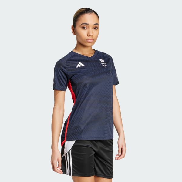 Blue Team GB Football Jersey