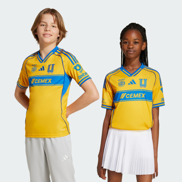 Yellow Tigres UANL 25/26 Home Jersey Kids
