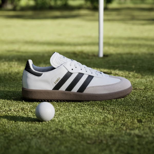 Putih Sepatu Golf Samba Spikeless