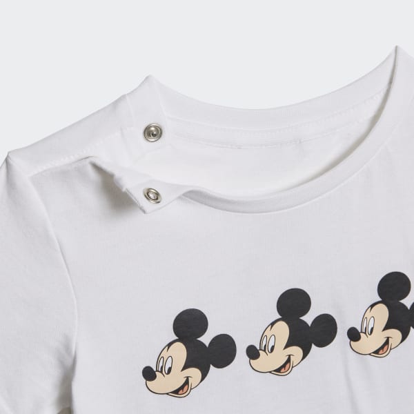 Blanco Camiseta Disney Mickey y Amigos