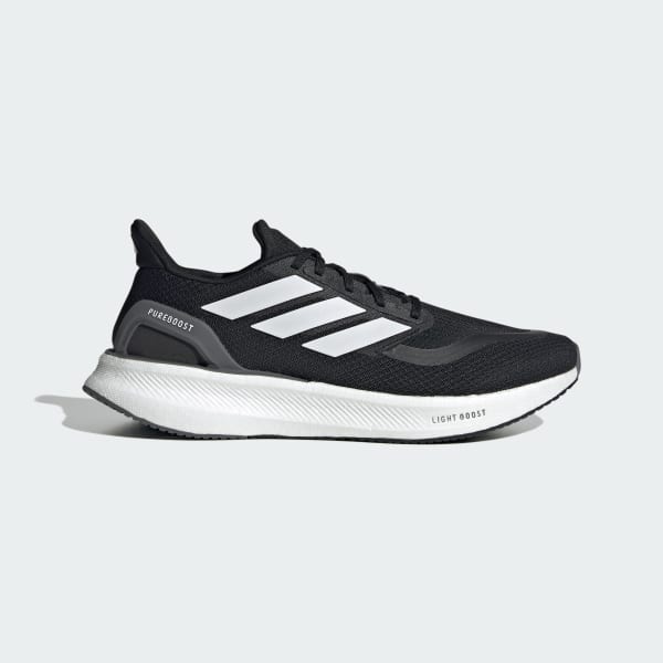 Adidas pure boost white and black clearance