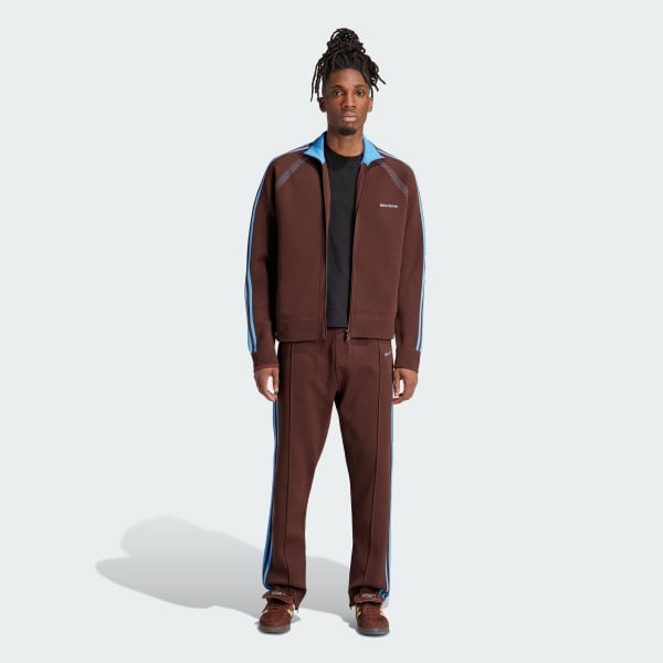 Brown 2025 adidas tracksuit