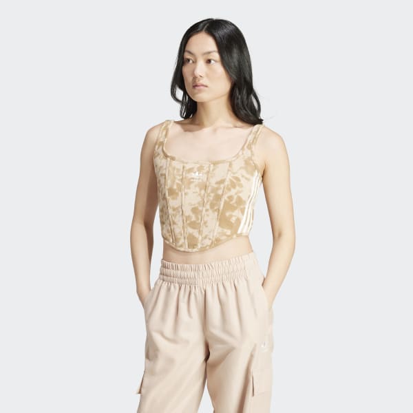 adidas Corset Top Beige adidas Thailand