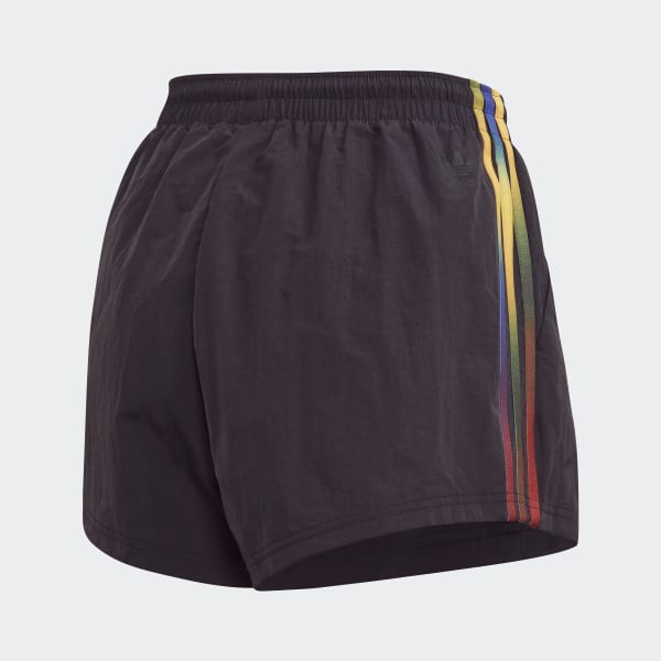 Negro Shorts Adicolor 3D Trifolio