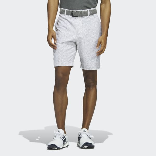 abrazo Trágico Extremadamente importante adidas Ultimate365 Nine-Inch Printed Golf Shorts - White | Men's Golf |  adidas US