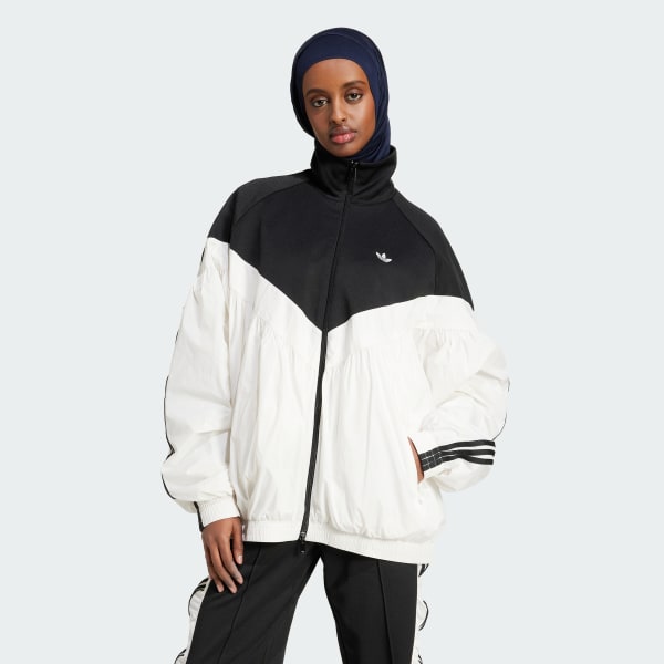 Sort adidas Originals R3CD træningsjakke