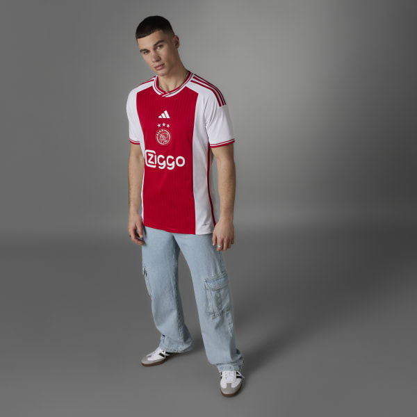 adidas Ajax Amsterdam 23/24 Home Jersey - White | adidas Belgium