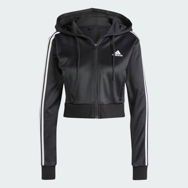 Adidas tracksuit cropped hoodie online