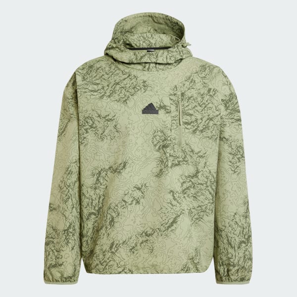 City Escape Woven Hoodie
