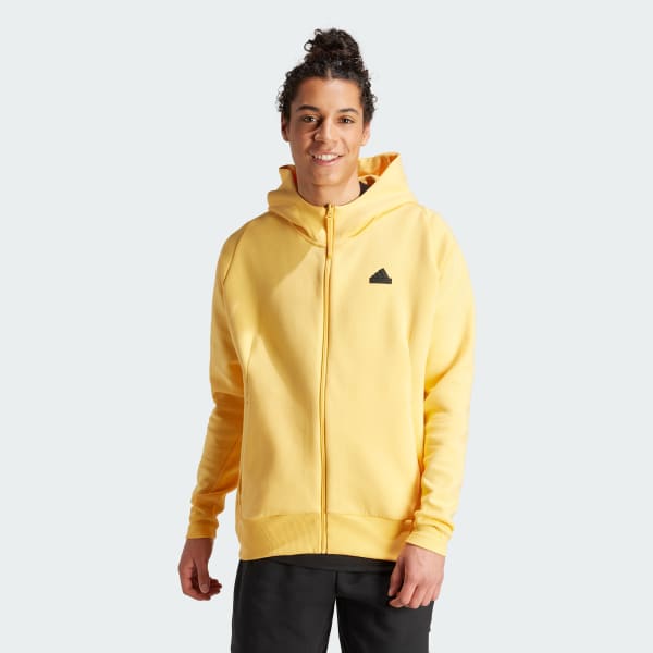 Adidas chaqueta 2025 capucha Naranja