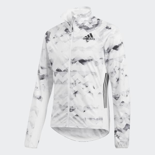 adidas Adizero Track Jacket - White 