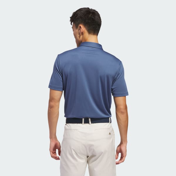 Blue Chest Stripe Polo Shirt