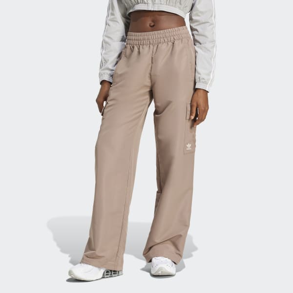 adidas Essentials Woven Cargo Pants - Brown | Free Shipping