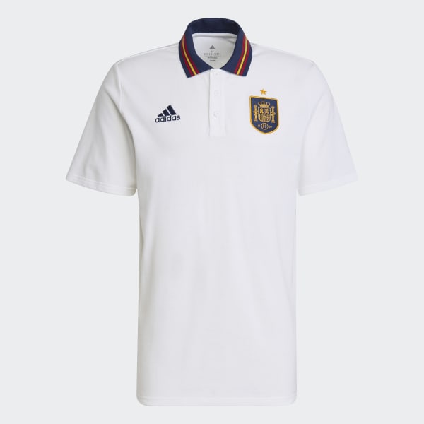 Blanco Playera Polo ADN España Q9636