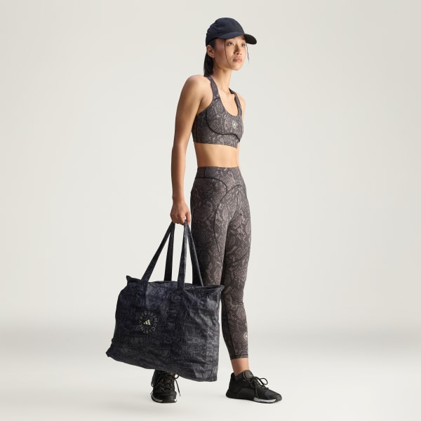 Brun adidas by Stella McCartney Printed 7/8 træningstights