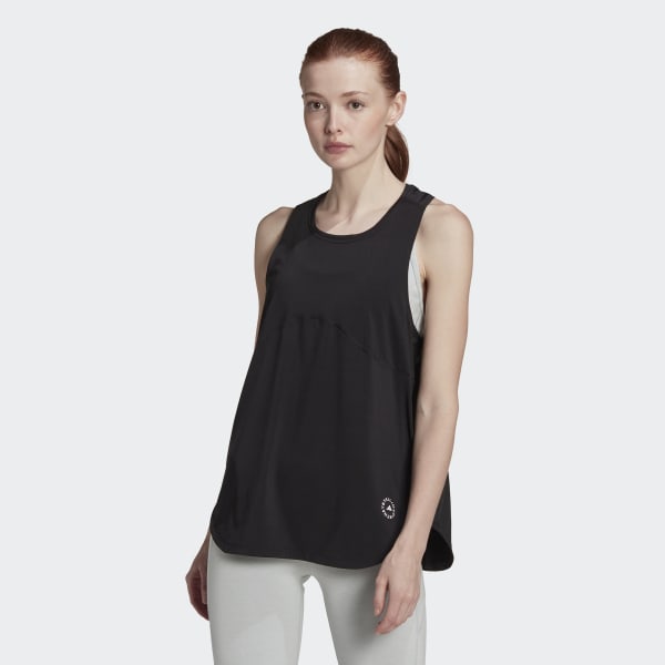 Nero Canotta da yoga adidas by Stella McCartney TrueStrength