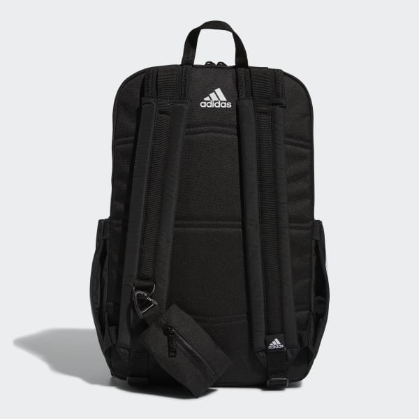Black Iconic 3-Stripes Backpack
