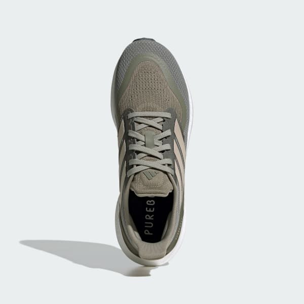 Adidas Men s Pureboost 5 Running Shoes Size 9.5 Silver Pebble