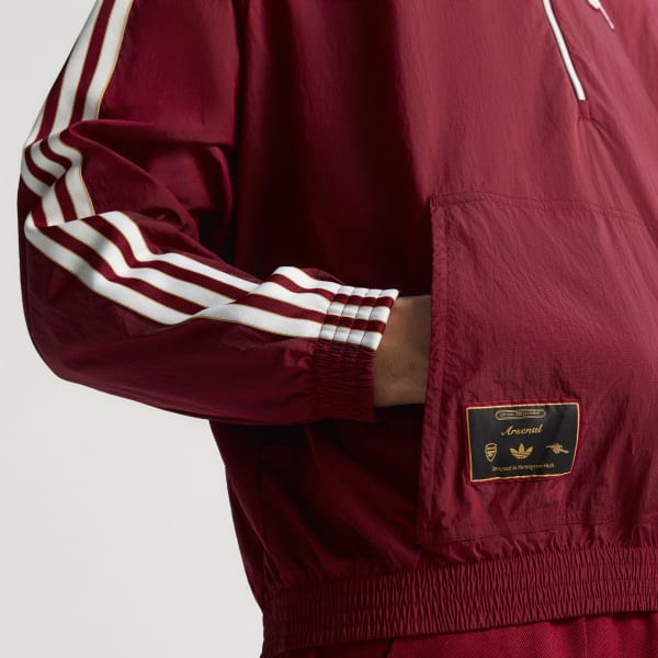 【Kyu】Mサイズ 99/00 アーセナル adidas Arsenal Terrace Icons Half-Zip Jacket - Burgundy | adidas UK
