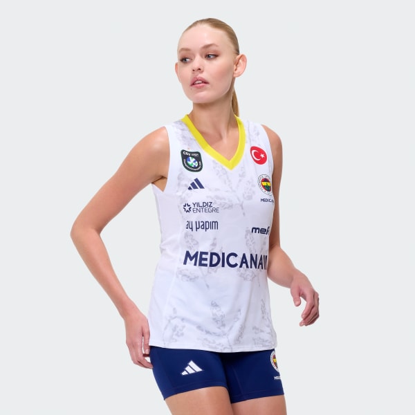 Grey Fenerbahçe Women Volleyball Jersey