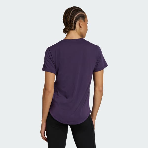 Purple Yoga Essentials Tee