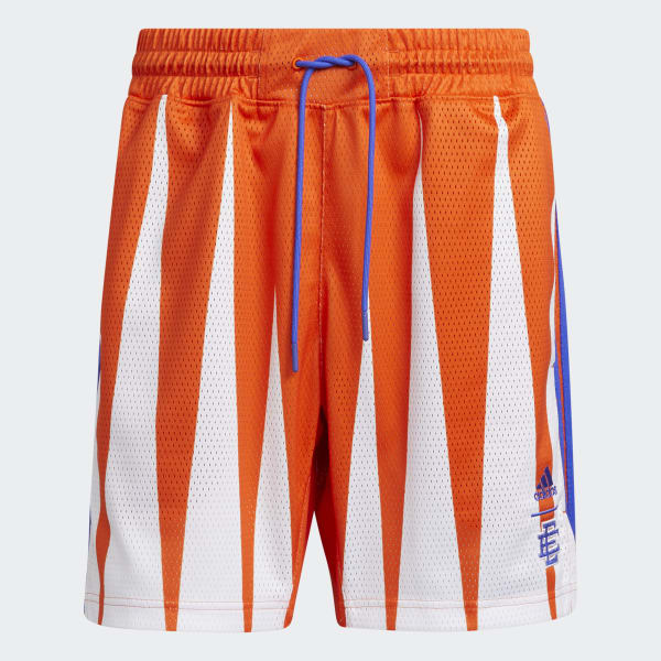 Orange Eric Emanuel Hoops Summer Essentials Shorts