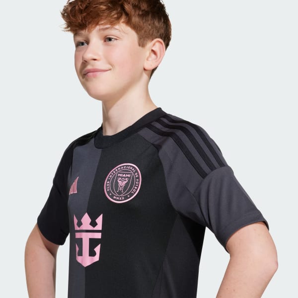 adidas Inter Miami CF 25/26 Away Jersey Kids - Black | Free