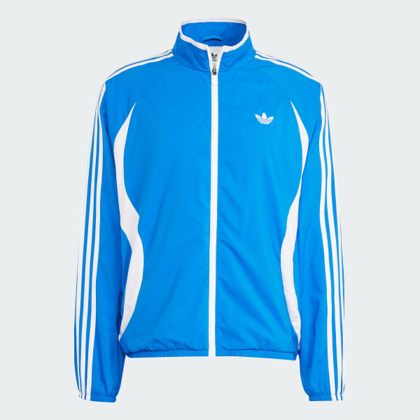 Bleu Veste de survêtement Adicolor Teamgeist