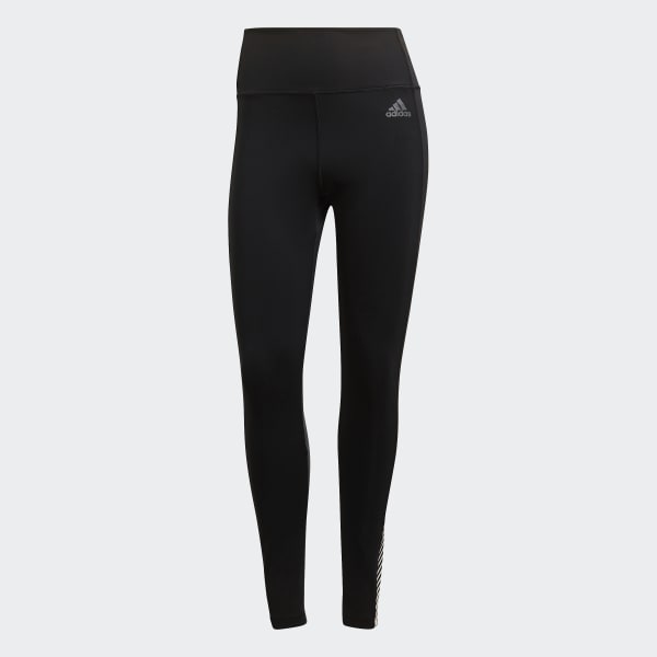 Negro Mallas Designed 2 Move AEROREADY Corte Alto 28692