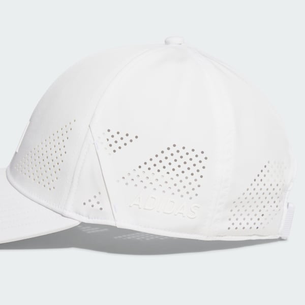 White 메탈 로고 캡