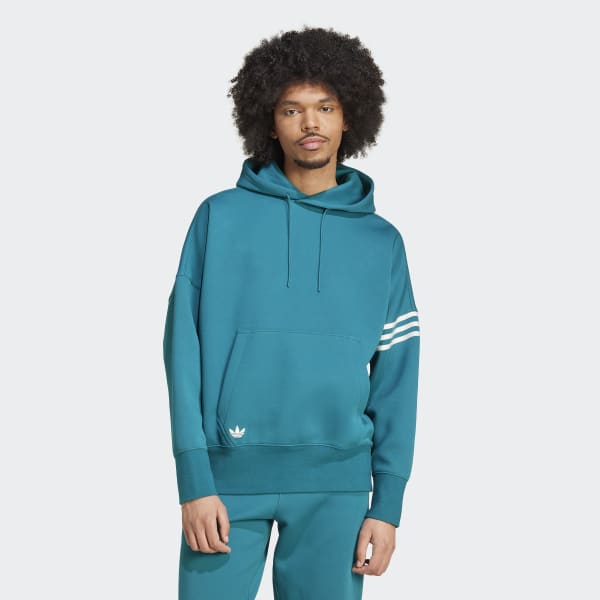 adidas Neuclassics Hoodie - Turquoise | adidas UK