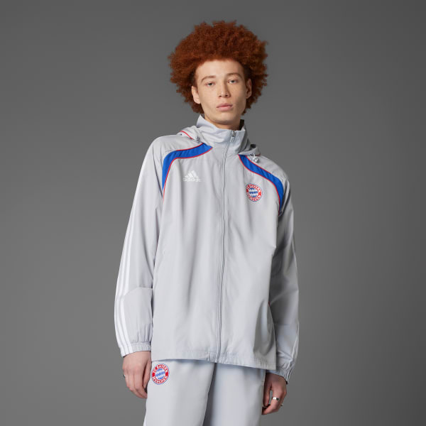 grijs FC Bayern UBP Windbreaker