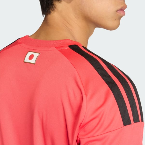 adidas Japan 26 Home Goalkeeper Jersey Long Sleeve - Red | Free