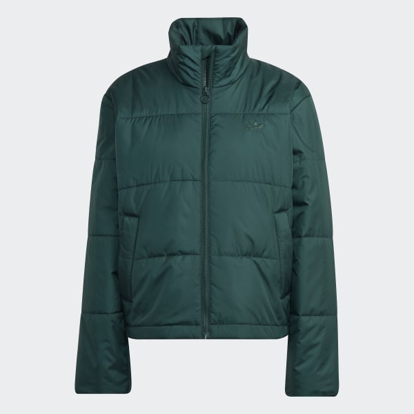 zelená Bunda Short Puffer ZG542