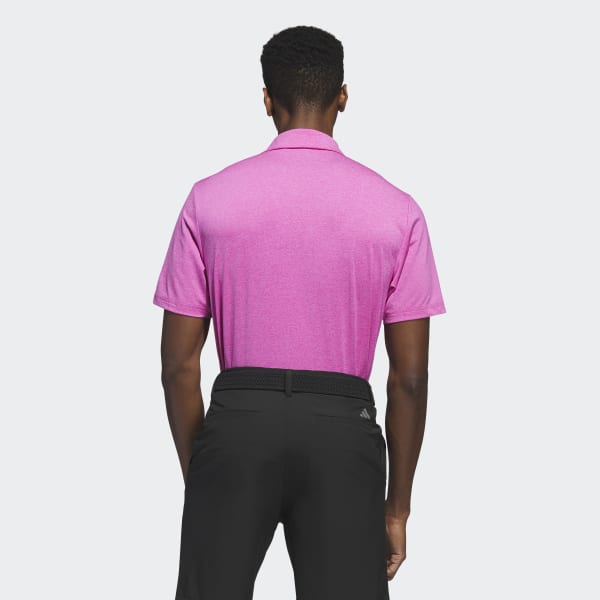 Pink Ultimate365 Heather Polo Shirt