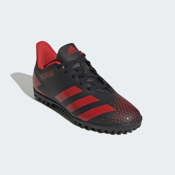 adidas Predator 20.4 Turf Shoes - Black 