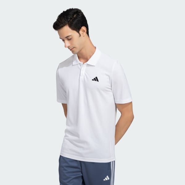 White Classic Polo T-Shirt