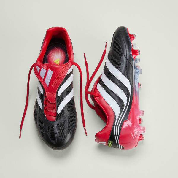 adidas Predator Precision Firm Ground Cleats - Black | Free