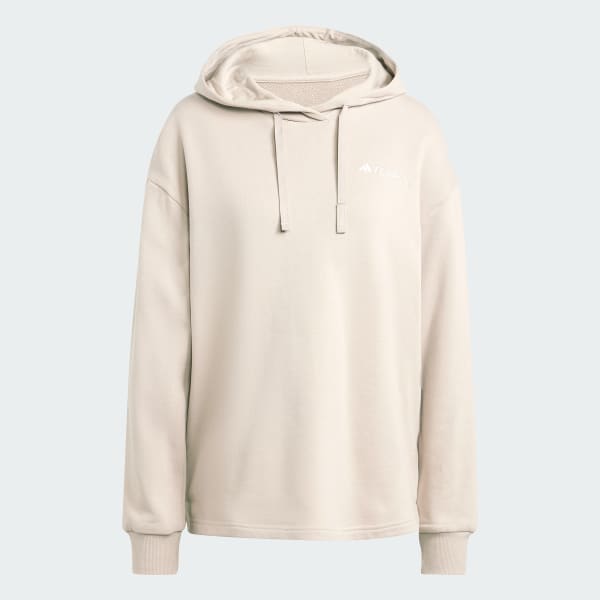 Beige Polera con Capucha Terrex
