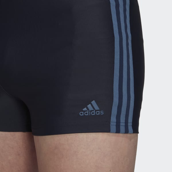 Blue 3-Stripes Swim Boxers FSB87