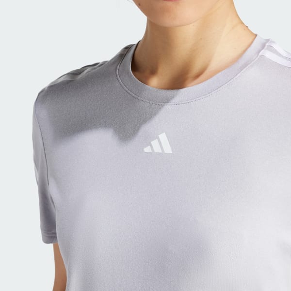 ★★Adairs★★ Aeroready Train Essential 3S Tee IC5039 adidas AEROREADY Train Essentials 3-Stripes Tee - Black